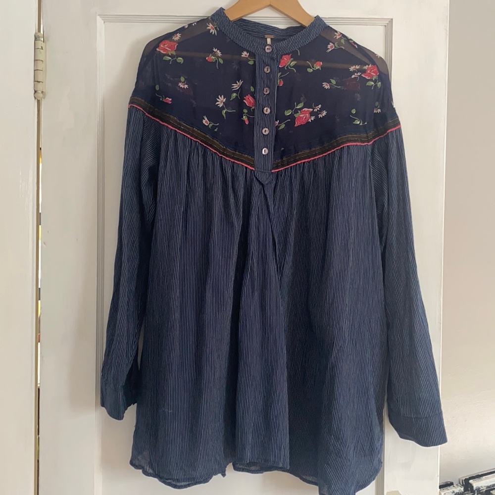 Free People tunic blouse